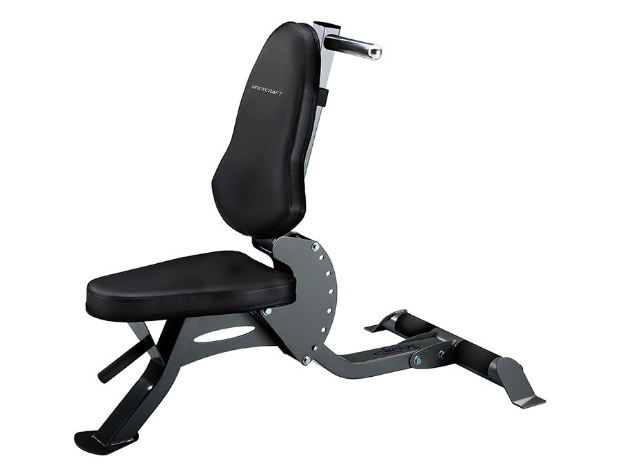 BODYCRAFT Black and gray rolling chair - image
